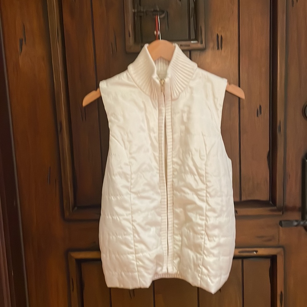 MICHAEL KORS winter vest COLOR winter white SIZE S